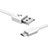 Cavo USB 2.0 Android Universale A02 Bianco