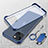 Cover Crystal Trasparente Rigida Cover con Magnetico Anello Supporto per Apple iPhone 14