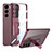 Cover Crystal Trasparente Rigida Cover con Supporto AC1 per Samsung Galaxy S21 Plus 5G