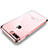 Cover Crystal Trasparente Rigida Cover H01 per Apple iPhone 8 Plus Oro Rosa