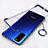 Cover Crystal Trasparente Rigida Cover H01 per Huawei Honor 30 Lite 5G Blu