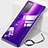 Cover Crystal Trasparente Rigida Cover H01 per Huawei Honor 30 Pro+ Plus Viola