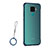 Cover Crystal Trasparente Rigida Cover H01 per Huawei Mate 30 Lite Blu