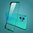 Cover Crystal Trasparente Rigida Cover H01 per Oppo Reno7 SE 5G Verde