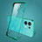 Cover Crystal Trasparente Rigida Cover H01 per Oppo Reno8 Pro 5G Verde