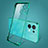 Cover Crystal Trasparente Rigida Cover H01 per Oppo Reno8 Pro+ Plus 5G Verde