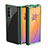 Cover Crystal Trasparente Rigida Cover H01 per Samsung Galaxy Z Fold3 5G Verde