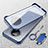 Cover Crystal Trasparente Rigida Cover H01 per Xiaomi Mi 10T Lite 5G Blu