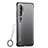 Cover Crystal Trasparente Rigida Cover H01 per Xiaomi Mi Note 10 Pro Nero