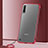 Cover Crystal Trasparente Rigida Cover H02 per Huawei Honor 9X Pro Rosso