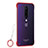 Cover Crystal Trasparente Rigida Cover H02 per OnePlus 8 Rosso