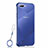 Cover Crystal Trasparente Rigida Cover H02 per Oppo A12e Blu