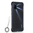 Cover Crystal Trasparente Rigida Cover H02 per Oppo A72 Nero