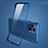 Cover Crystal Trasparente Rigida Cover H02 per Oppo Find X3 5G Blu
