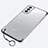 Cover Crystal Trasparente Rigida Cover H02 per Samsung Galaxy S21 5G Nero