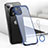 Cover Crystal Trasparente Rigida Cover H03 per Apple iPhone 14 Blu