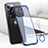 Cover Crystal Trasparente Rigida Cover H03 per Apple iPhone 14 Pro Blu