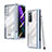 Cover Crystal Trasparente Rigida Cover H03 per Samsung Galaxy Z Fold2 5G