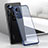 Cover Crystal Trasparente Rigida Cover H03 per Xiaomi Mi 12 5G Blu