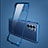 Cover Crystal Trasparente Rigida Cover H04 per Oppo Reno6 Pro 5G Blu