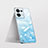 Cover Crystal Trasparente Rigida Cover H04 per Oppo Reno8 Pro+ Plus 5G