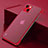 Cover Crystal Trasparente Rigida Cover H06 per Apple iPhone 14 Rosso