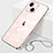 Cover Crystal Trasparente Rigida Cover H09 per Apple iPhone 13 Mini