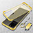 Cover Crystal Trasparente Rigida Cover JS1 per Samsung Galaxy S20 Ultra Giallo