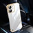 Cover Crystal Trasparente Rigida Cover QC1 per Apple iPhone 12 Oro