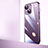 Cover Crystal Trasparente Rigida Cover QC2 per Apple iPhone 13 Viola