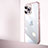 Cover Crystal Trasparente Rigida Cover QC2 per Apple iPhone 14 Pro Oro Rosa