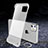 Cover Crystal Trasparente Rigida Cover S01 per Apple iPhone 11 Bianco