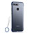 Cover Crystal Trasparente Rigida Cover S01 per Huawei Honor V20 Blu