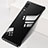 Cover Crystal Trasparente Rigida Cover S01 per Huawei P20 Nero