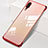 Cover Crystal Trasparente Rigida Cover S01 per Huawei P20 Rosso