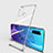 Cover Crystal Trasparente Rigida Cover S01 per Huawei P30 Lite Chiaro