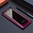 Cover Crystal Trasparente Rigida Cover S01 per Oppo Find X Rosa Caldo