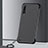 Cover Crystal Trasparente Rigida Cover S01 per Samsung Galaxy A70 Nero