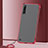Cover Crystal Trasparente Rigida Cover S01 per Samsung Galaxy A70S Rosso