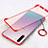 Cover Crystal Trasparente Rigida Cover S01 per Samsung Galaxy Note 10 5G Rosso