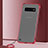Cover Crystal Trasparente Rigida Cover S01 per Samsung Galaxy S10 Plus Rosso