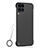 Cover Crystal Trasparente Rigida Cover S02 per Huawei Nova 6 SE Nero