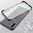 Cover Crystal Trasparente Rigida Cover S02 per Samsung Galaxy A70S Nero
