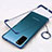 Cover Crystal Trasparente Rigida Cover S02 per Samsung Galaxy S20 Plus 5G Blu