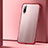 Cover Crystal Trasparente Rigida Cover S02 per Xiaomi Mi A3 Rosso