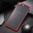 Cover Crystal Trasparente Rigida Cover S03 per Oppo R15X Rosso