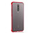 Cover Crystal Trasparente Rigida Cover S03 per Xiaomi Mi 9T Rosso