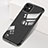 Cover Crystal Trasparente Rigida Cover S05 per Apple iPhone 11 Nero