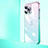Cover Crystal Trasparente Rigida Cover Sfumato QC1 per Apple iPhone 14 Pro Colorato