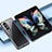 Cover Crystal Trasparente Rigida Cover Z01 per Samsung Galaxy Z Fold3 5G